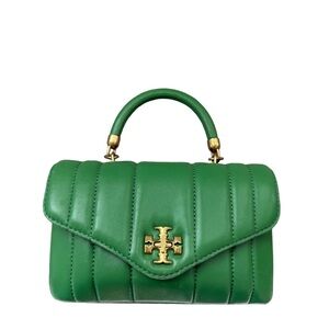 Tory Burch Mini Kira Top Handle Bag | Basil Green